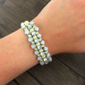 AEO ~ Woven Rhinestone Bracelet